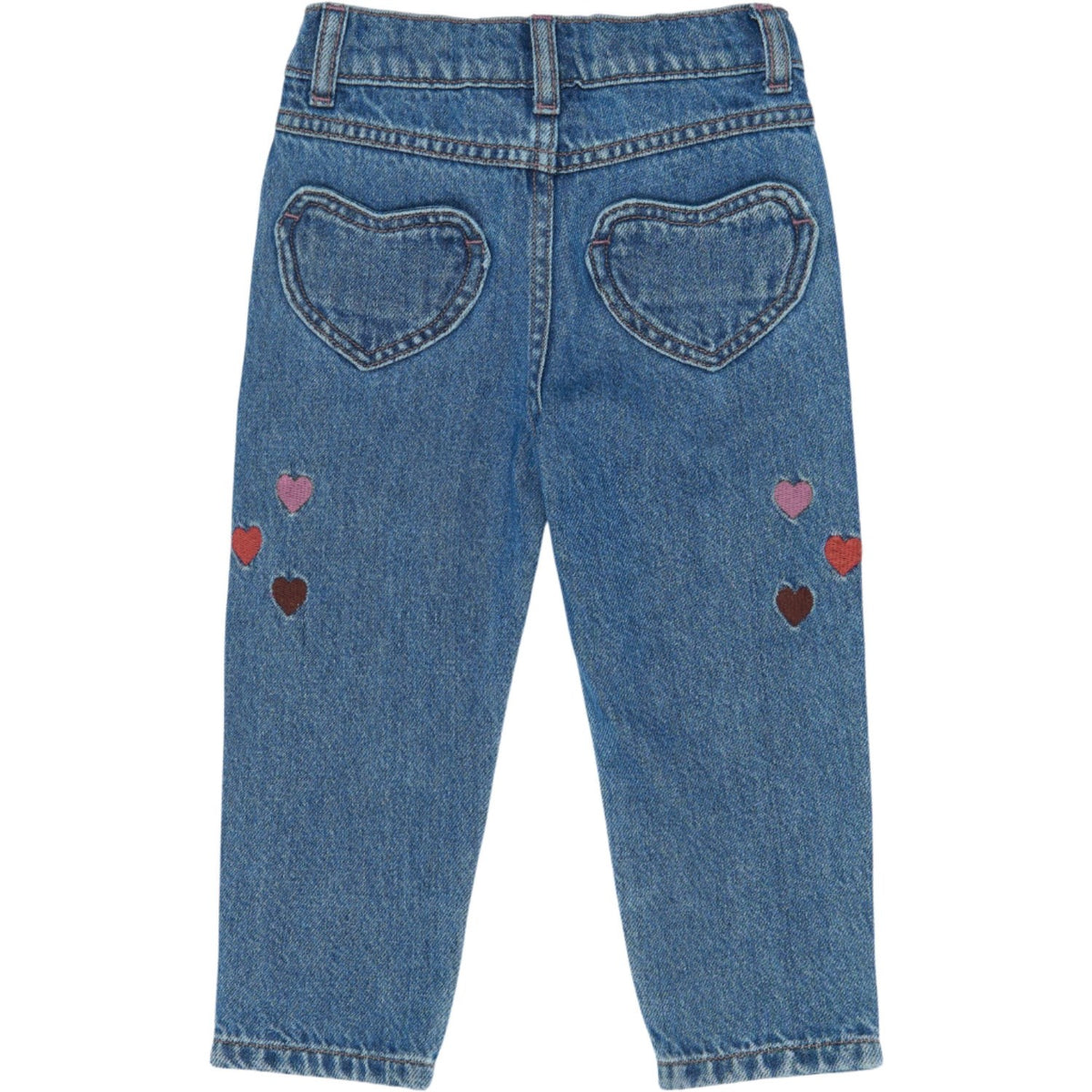 THE NEW Siblings Light Blue Denim Emb Tnstvalora Mamma Fit Jeans