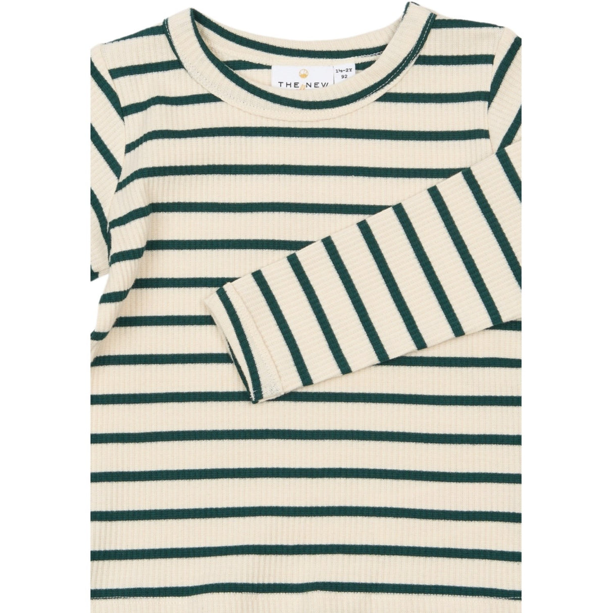 THE NEW Siblings June Bug Striped Tnstvico L_S Rib Tee