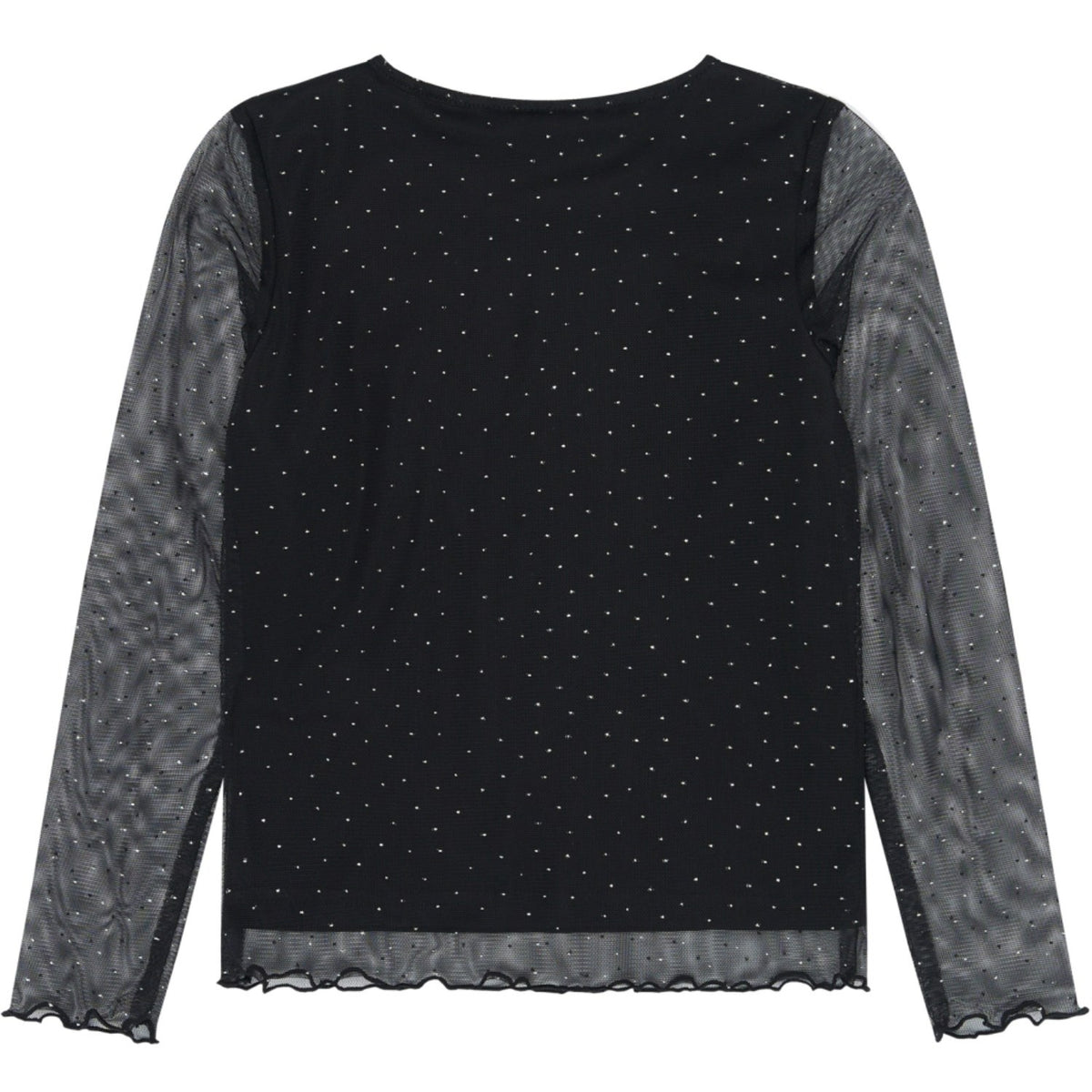 The New Black Beauty Tnyancy L_S Mesh Topp