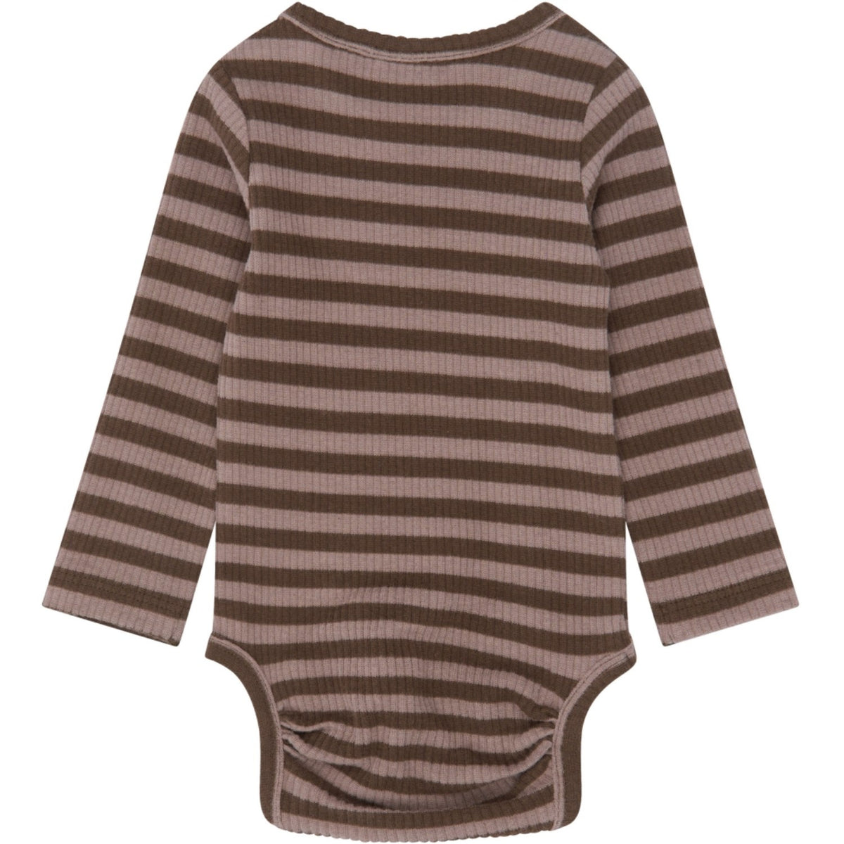 THE NEW Siblings Chestnut Striped Tnsbfro L_S Rib Body