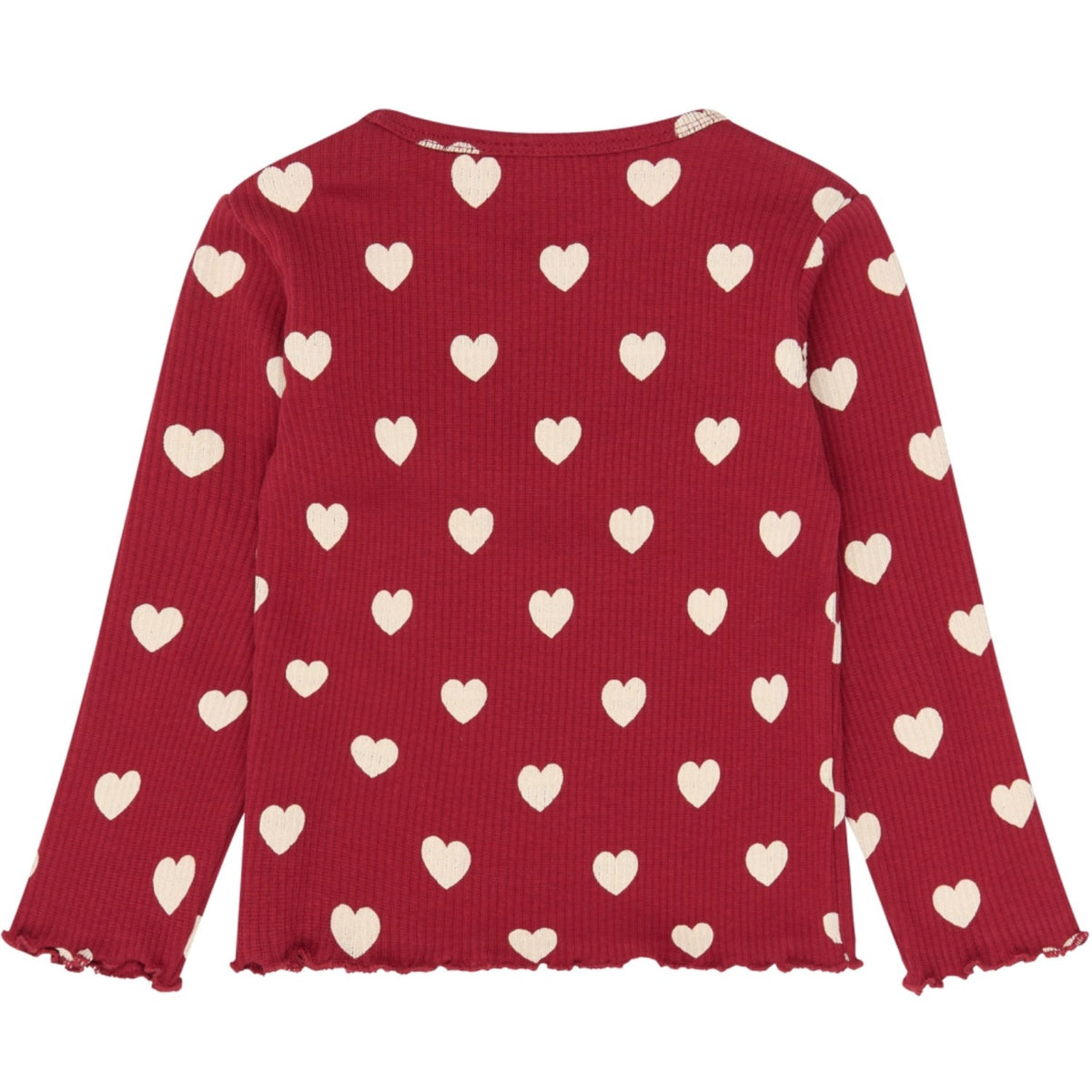THE NEW Siblings Rio Red AOP Tn Tnstholiday Red Heart Rib Night Sett