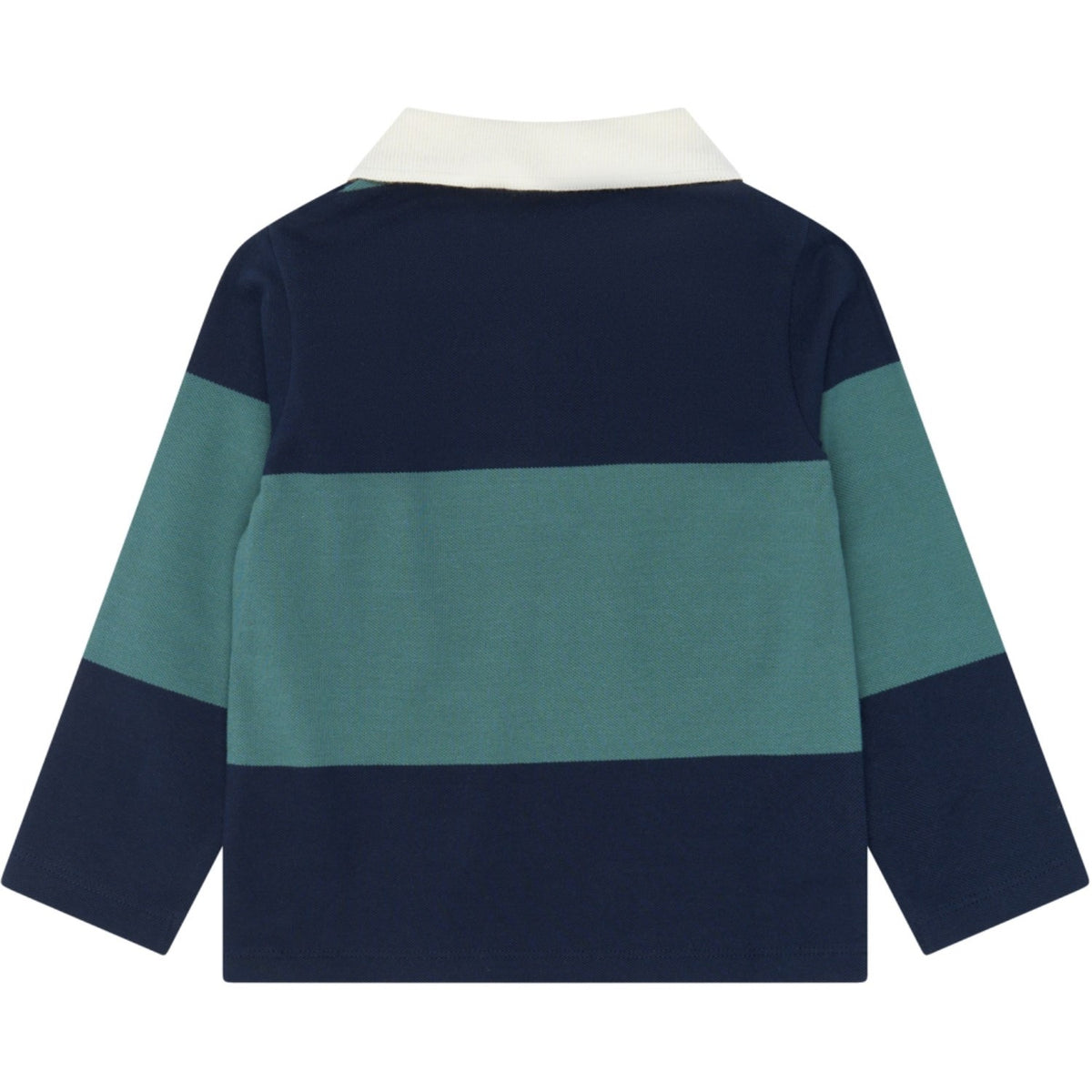 THE NEW Siblings Navy Blazer Striped Tnstyarok L_S Pique Pikétröja