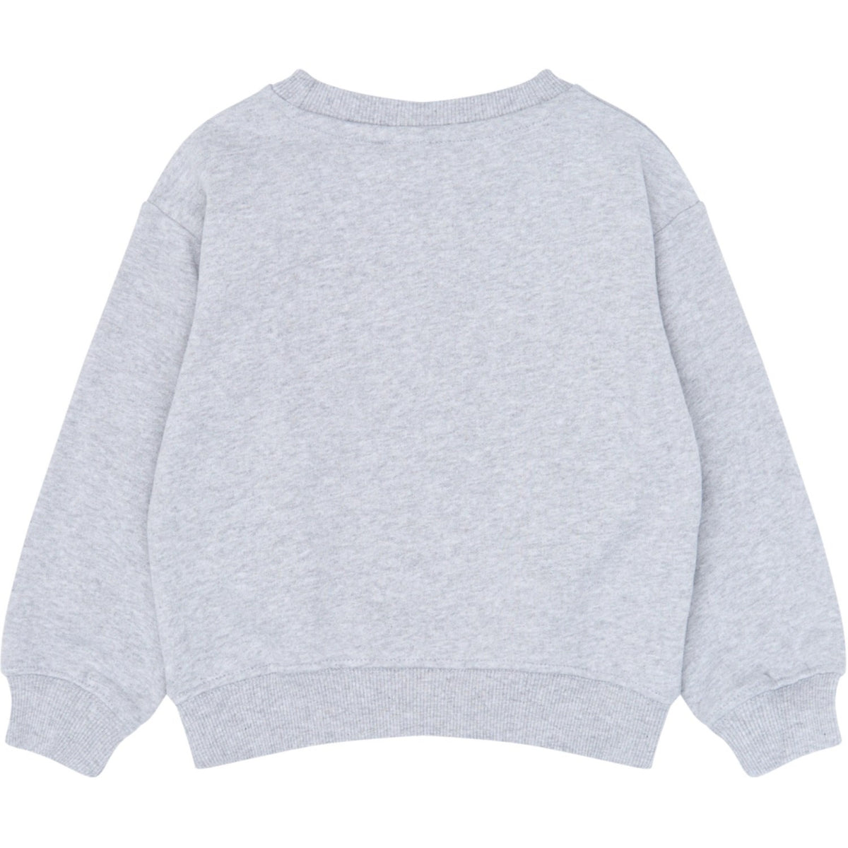 THE NEW Siblings Light Grey Melange Tnstyvan Os Sweatshirt