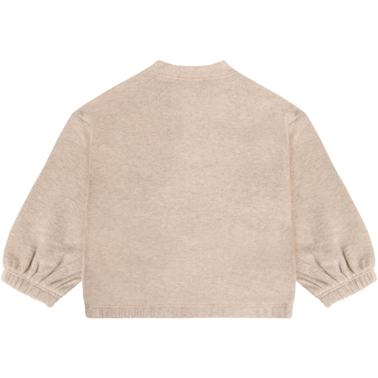 Hust & Claire Beige Melange Sigurt Fine Stickad