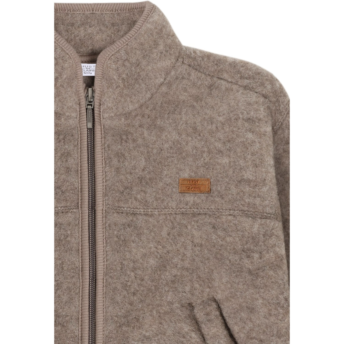 Hust & Claire Deer Melange Emi Zip Jacka Ull