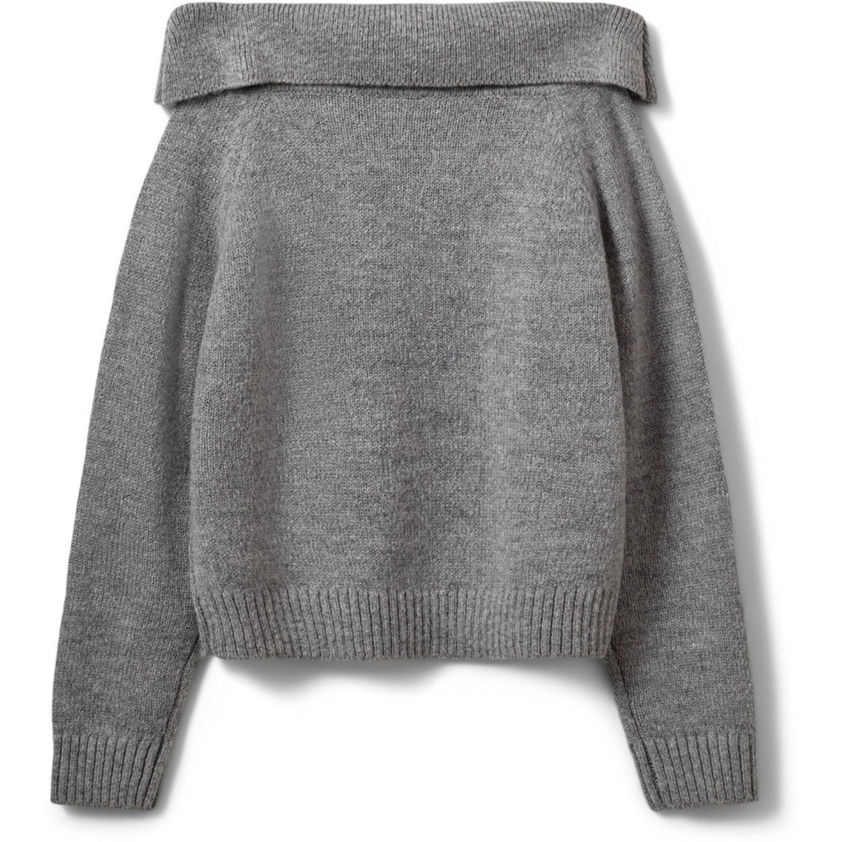 Sofie Schnoor Dark Grey Melange Sawasy Stickad