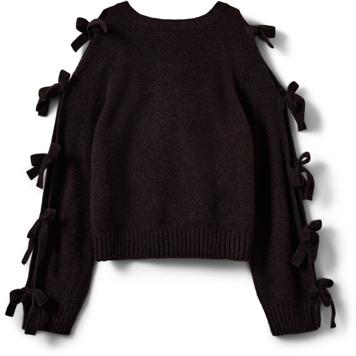 Sofie Schnoor Dark Brown Permelisy Stickad