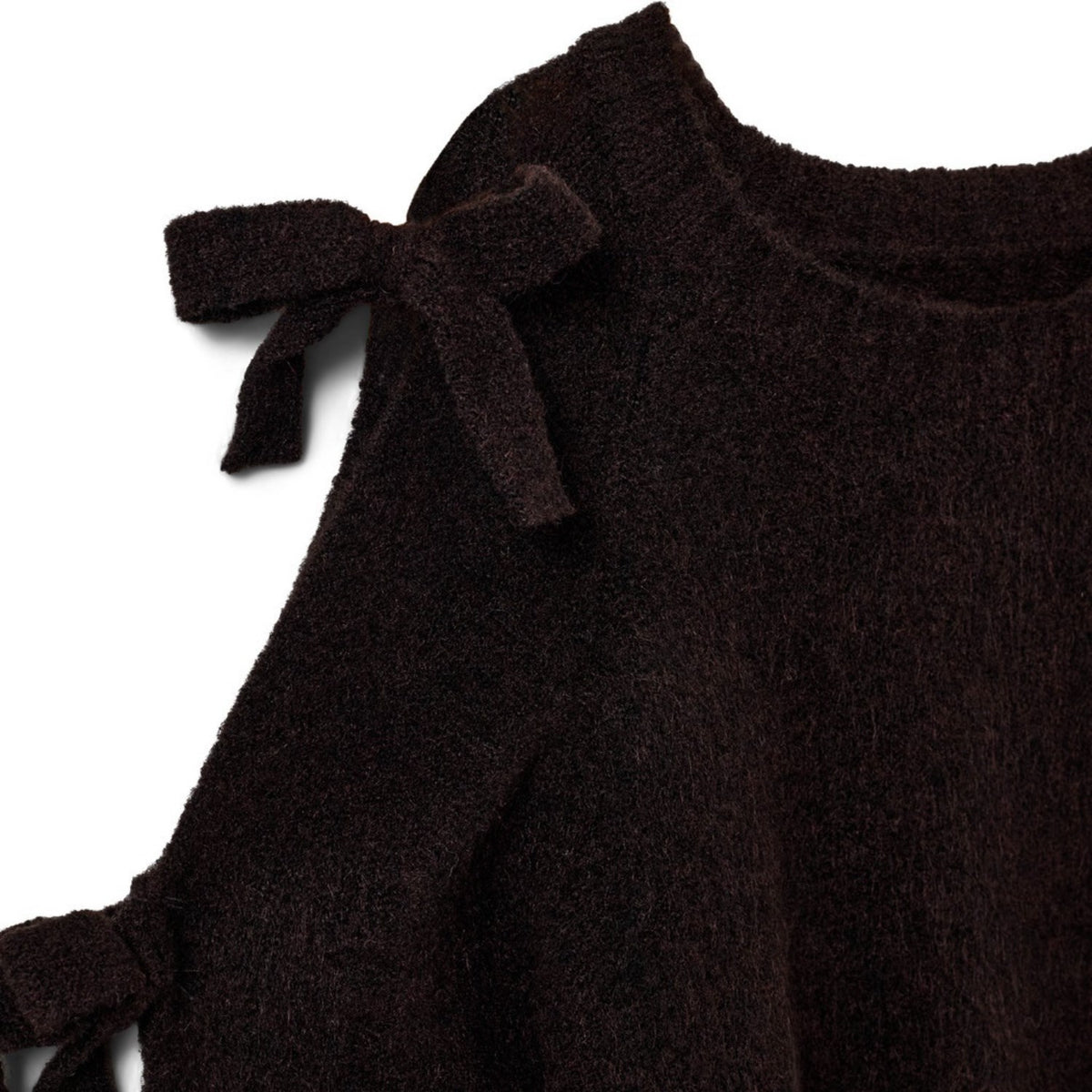 Sofie Schnoor Dark Brown Permelisy Stickad