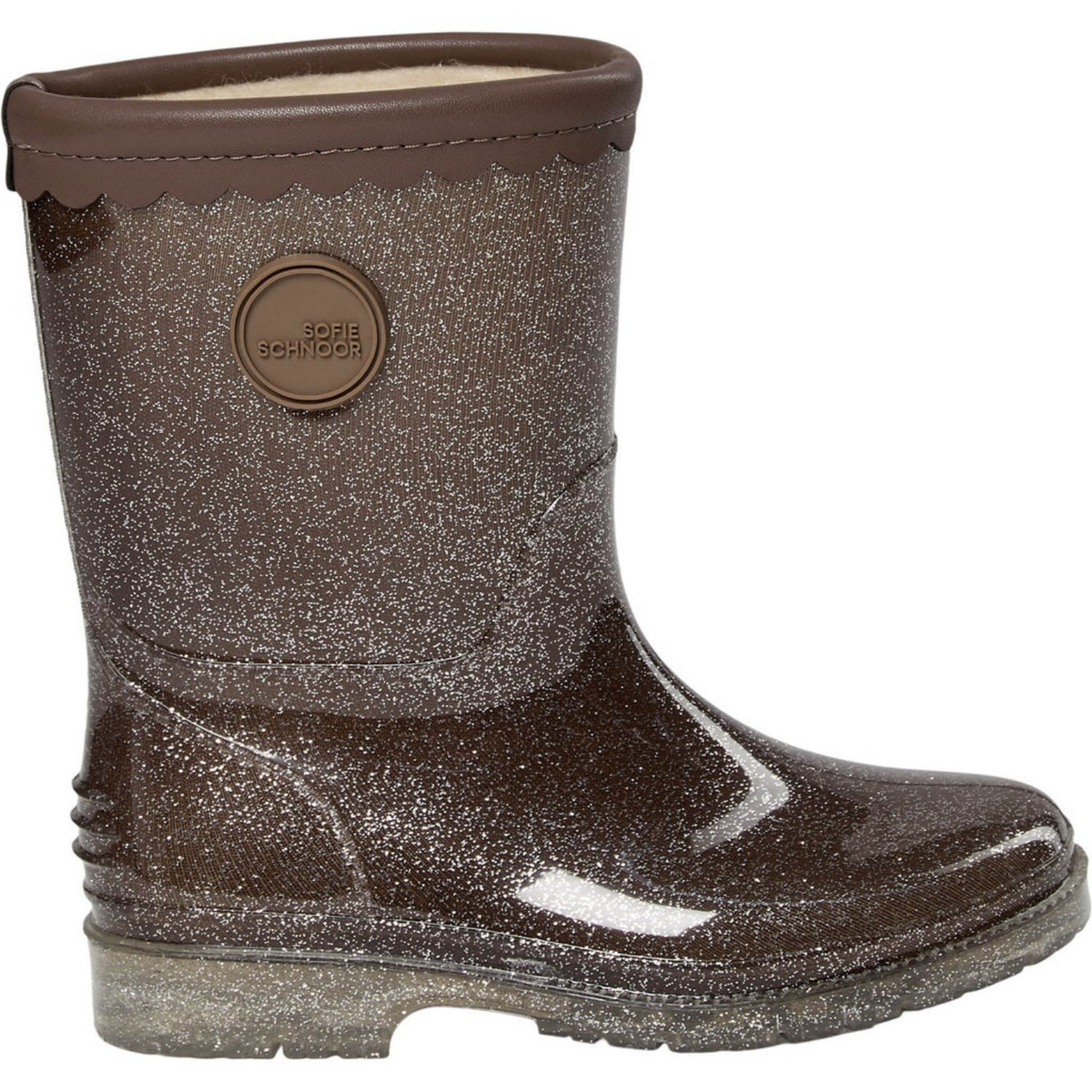 Sofie Schnoor Dark Brown Jessicakb Rubber Stövlar M/ Lining
