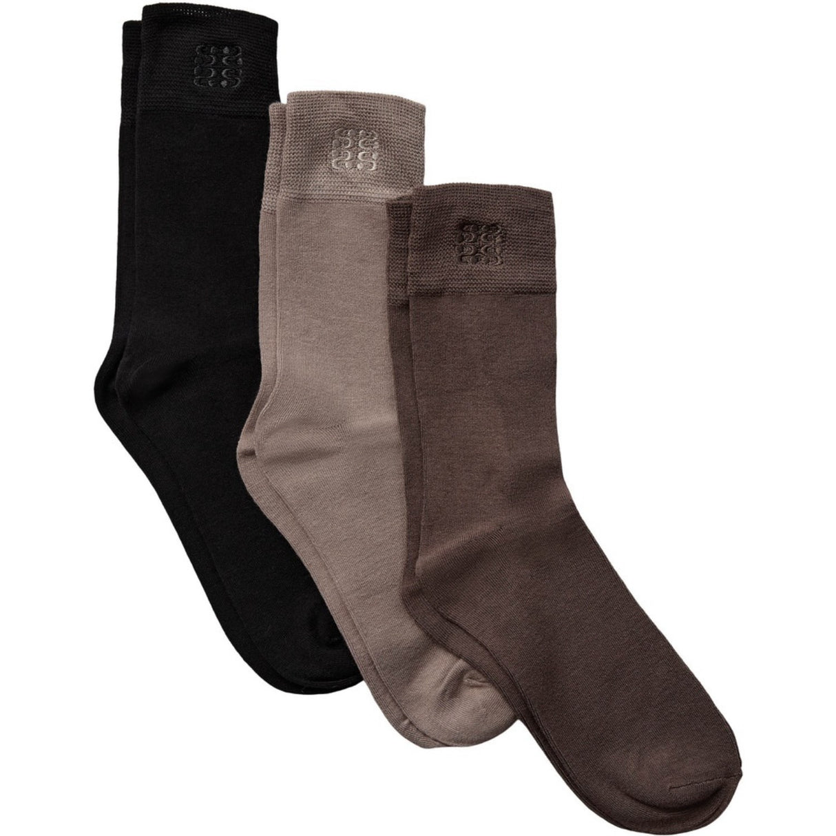 Sofie Schnoor Brown/Black Terriesw Ankle Strumpo X 3 Mix