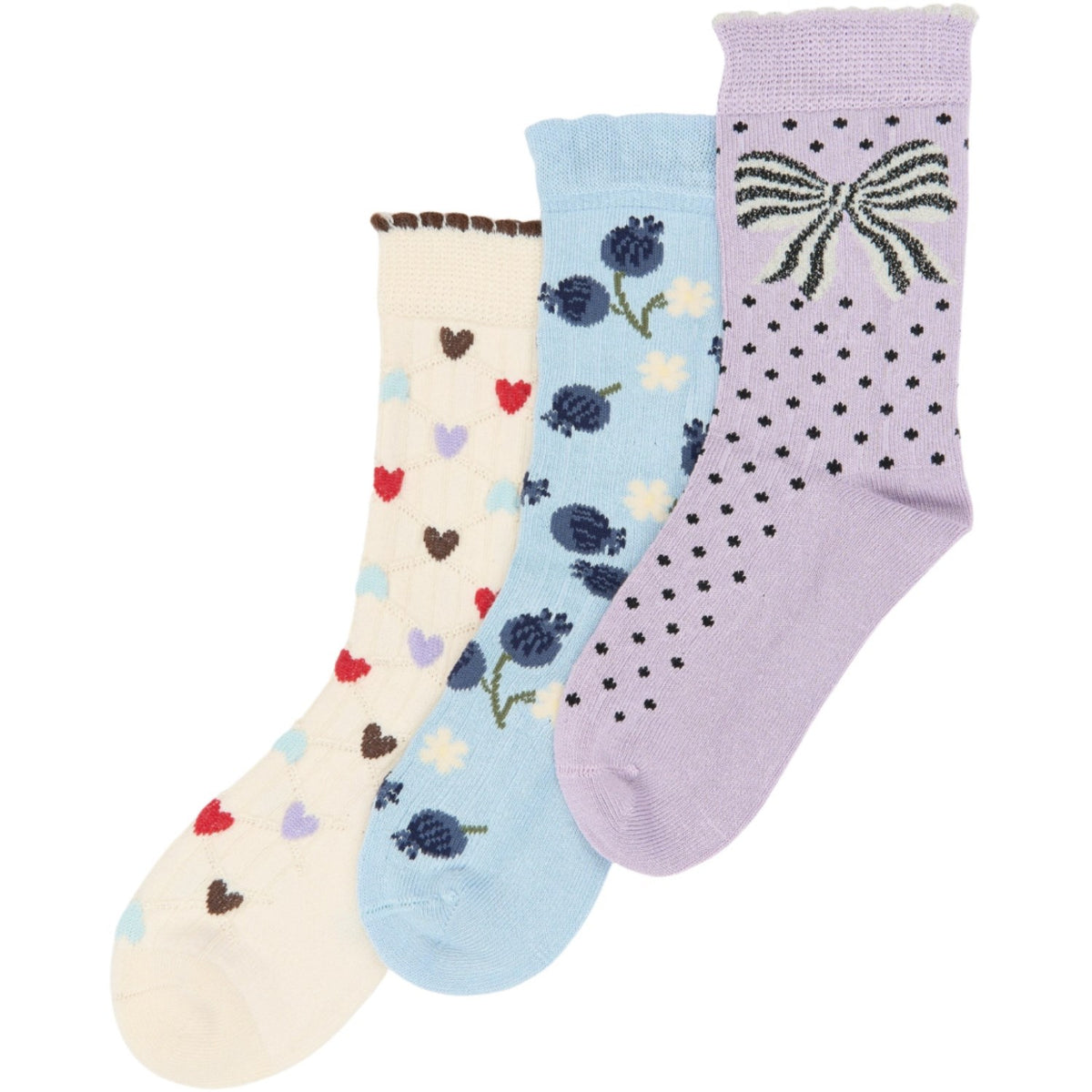 minipop® Petal Pink Marri Bambu Strumpor 3-Pack