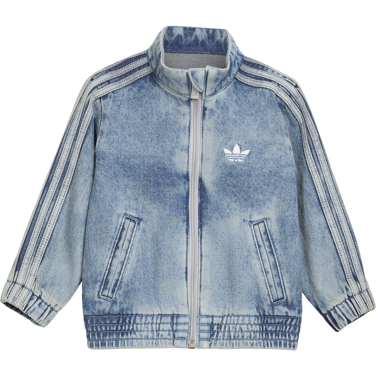 adidas Originals Worn Blue Denim Firebird Den Tt Jacka