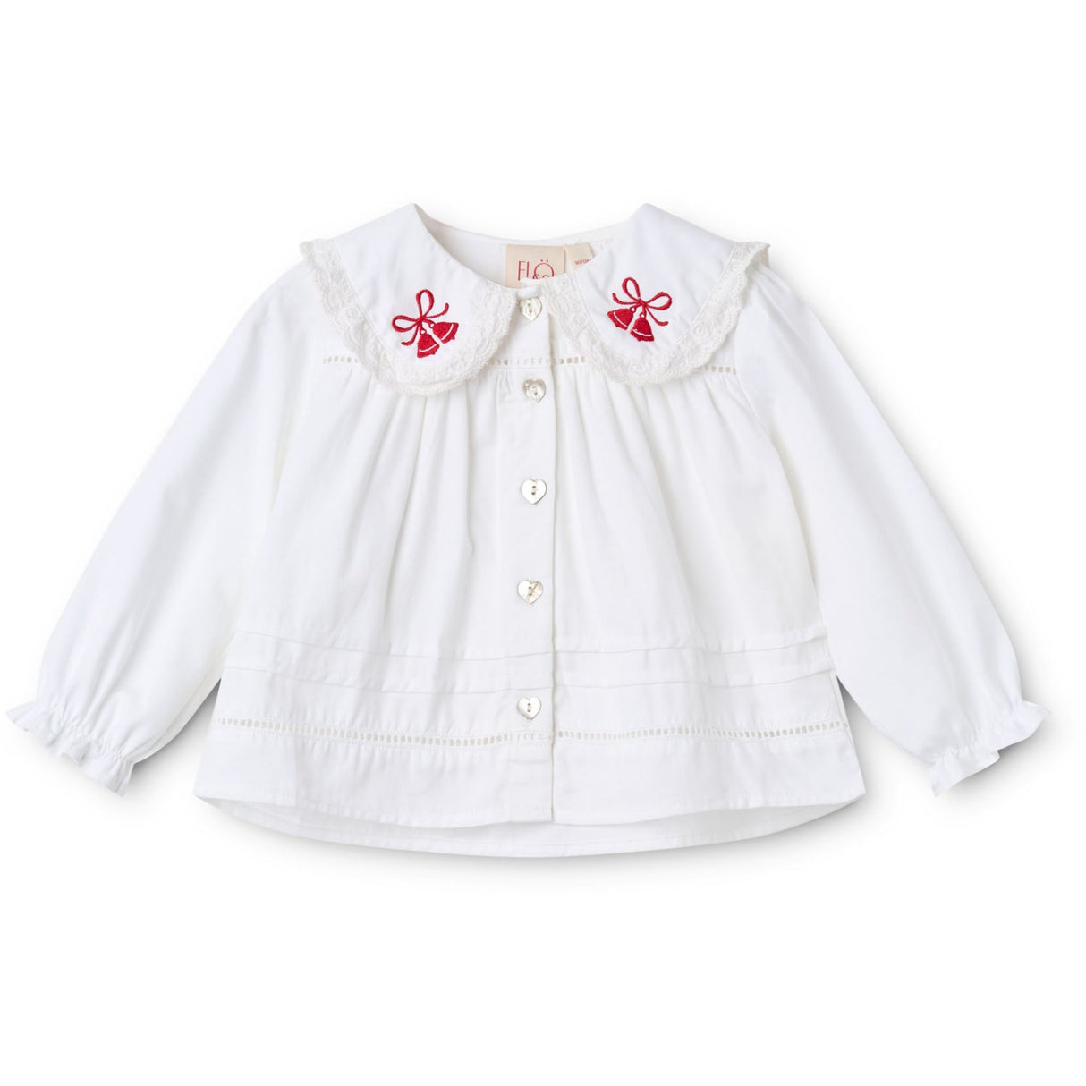 Flöss White Adele Blus