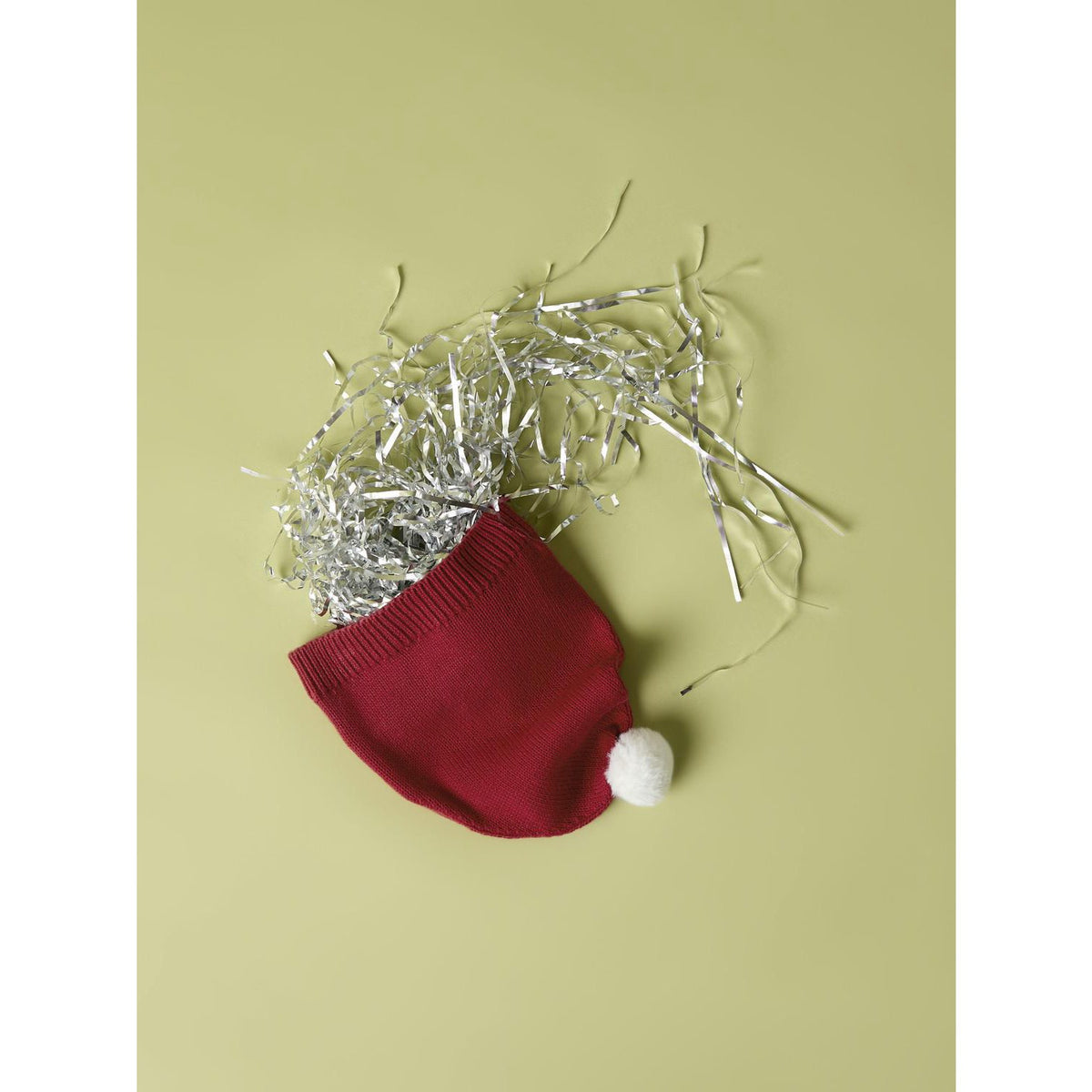 Name It Red Dahlia Nbnrixmas Stickad Mössa