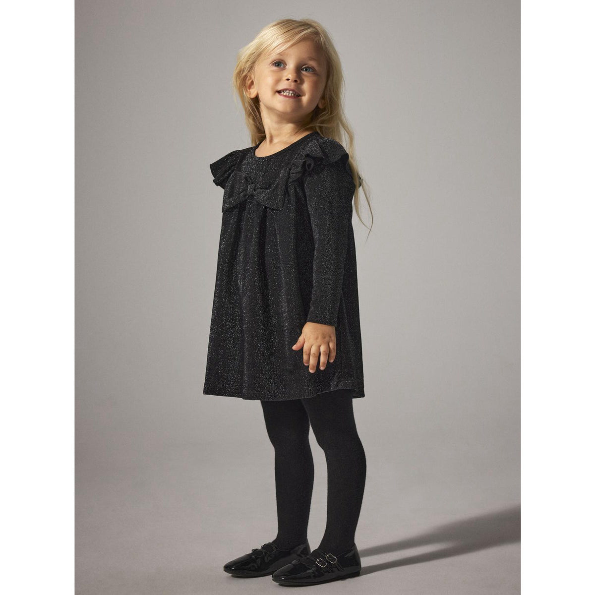 Name It Black Nmfroisin M Ls Klänning