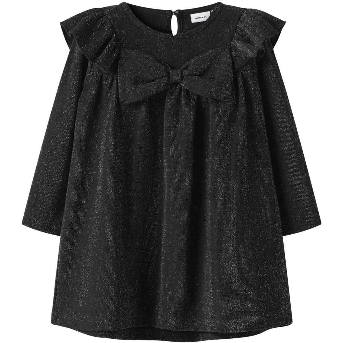 Name It Black Nmfroisin M Ls Klänning