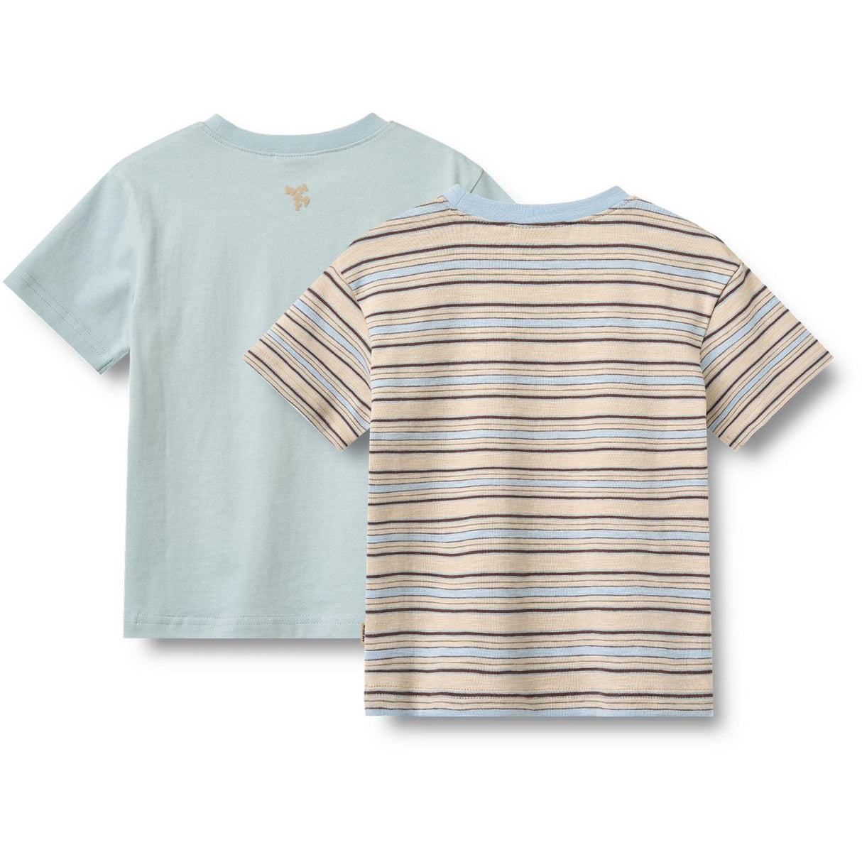 Wheat Multi Blue Stripe 2 T-Shirt S/S Fabian