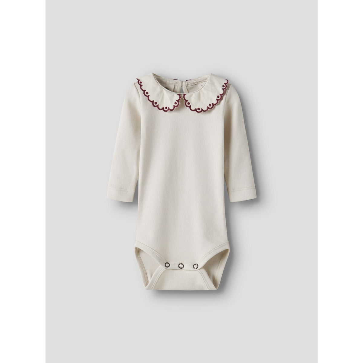 Lil'Atelier Turtledove Biking Red Nbffundo Lia Ls Slim Body Lil