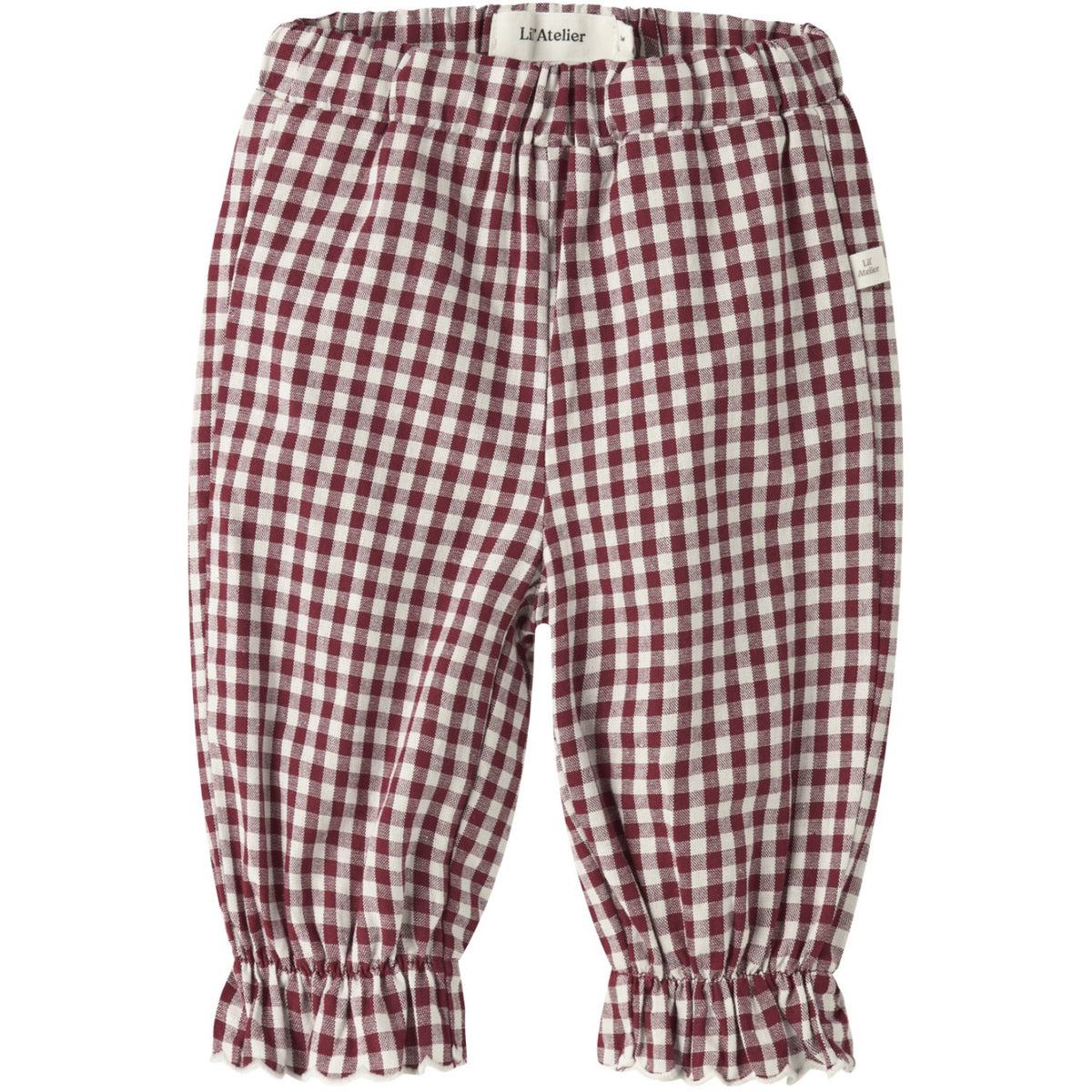 Lil'Atelier Biking Red Nbfroanne Loose Byxor Lil