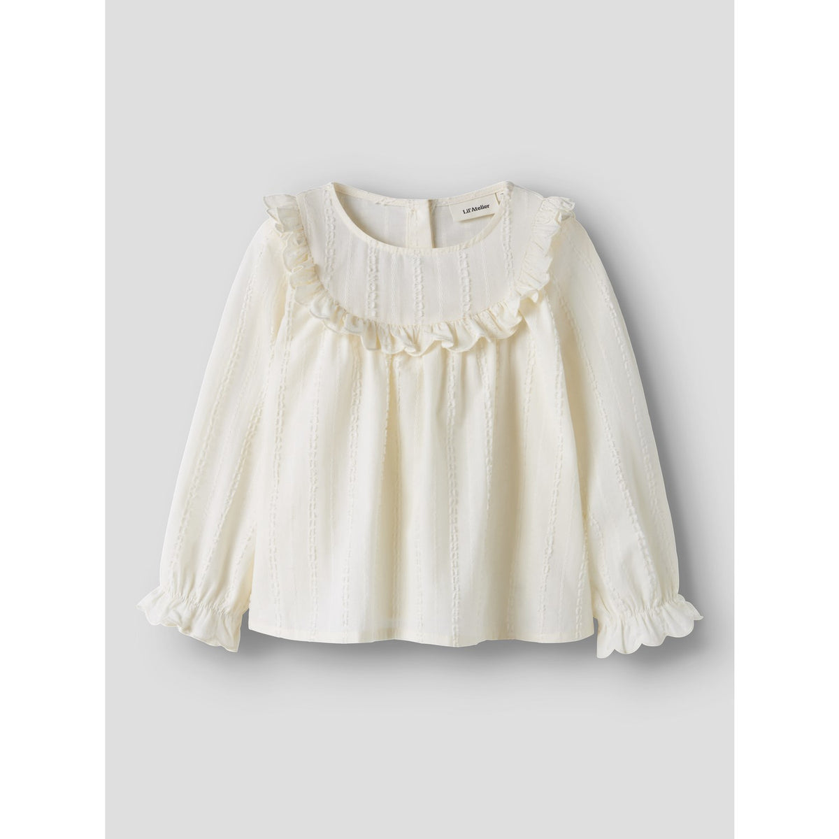 Lil'Atelier Turtledove Nmfrosea Ls Loose Skjorta Lil