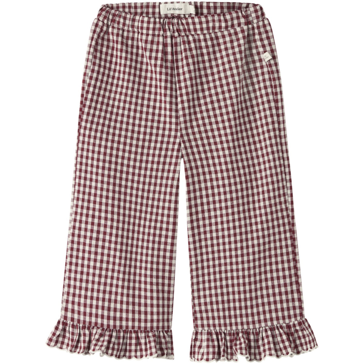 Lil'Atelier Biking Red Nmfroanne Loose Byxor Lil