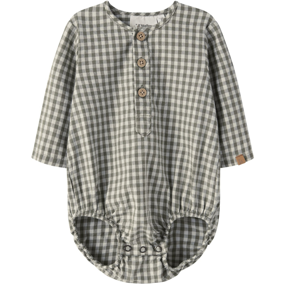 Lil'Atelier Mulled Basil Nbmroanne Ls Body Skjorta Lil