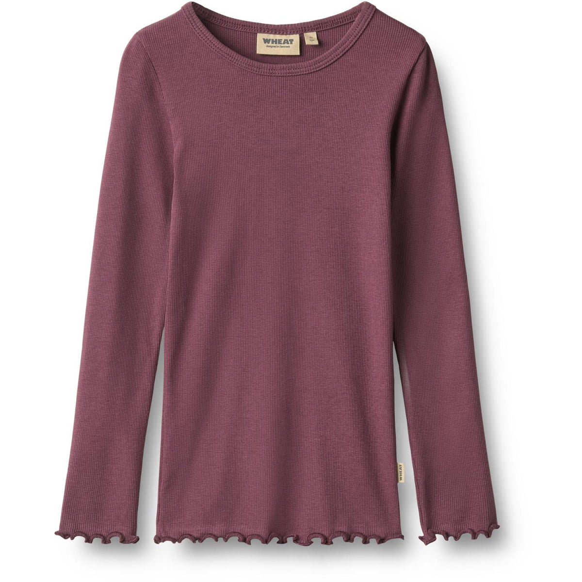 Wheat Eggplant Blus Ida