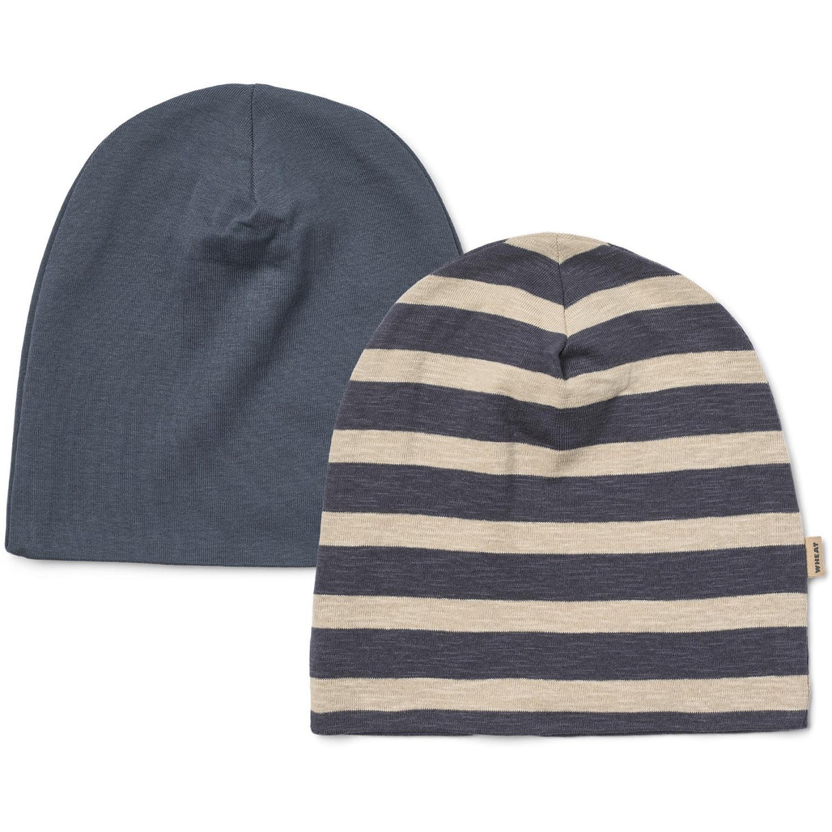Wheat Greyblue Stripe 2 Mössa Soft Aidan