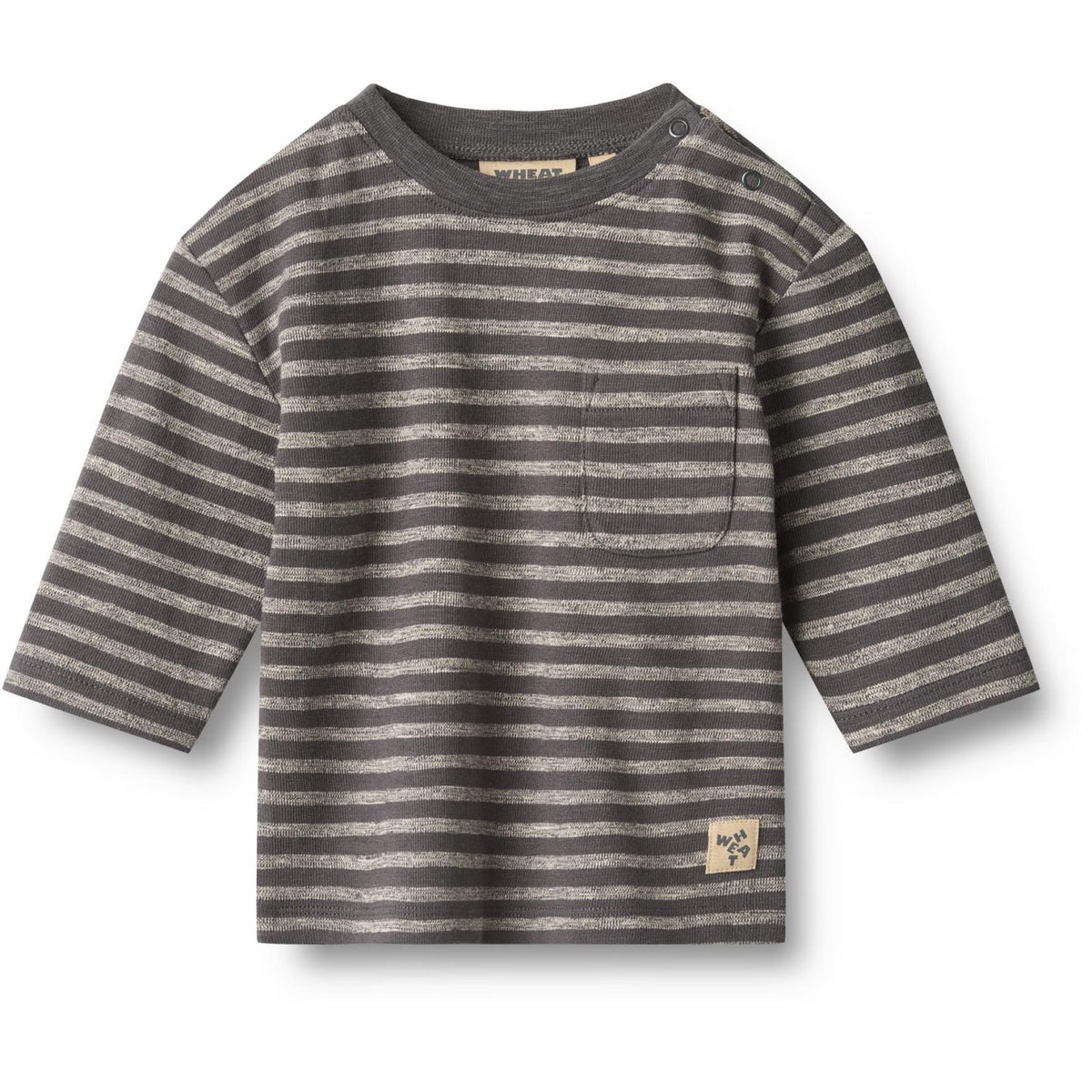 Wheat Dark Charcoal Stripe Blus Ross