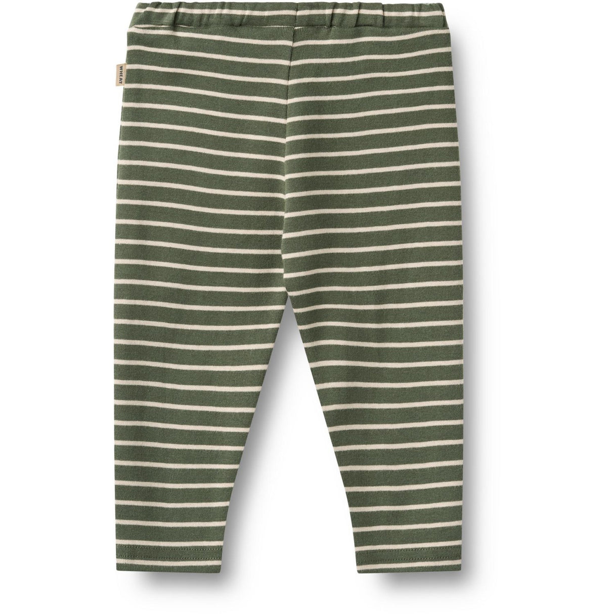 Wheat Dark Green Stripe Jersey Byxor Manfred