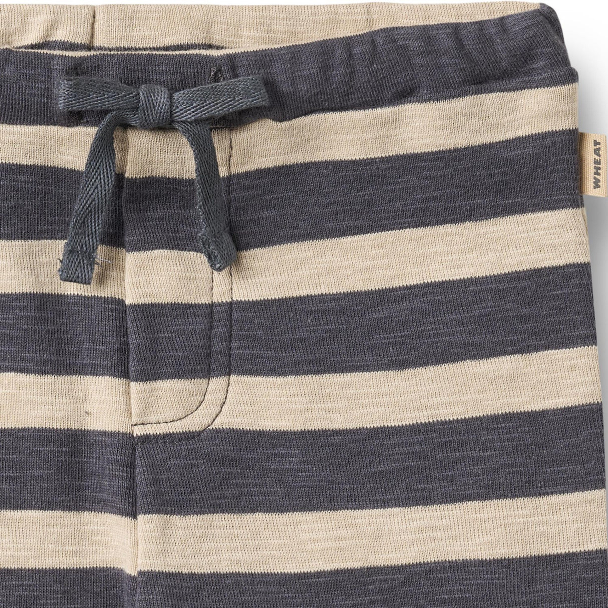 Wheat Greyblue Stripe Jersey Byxor Manfred