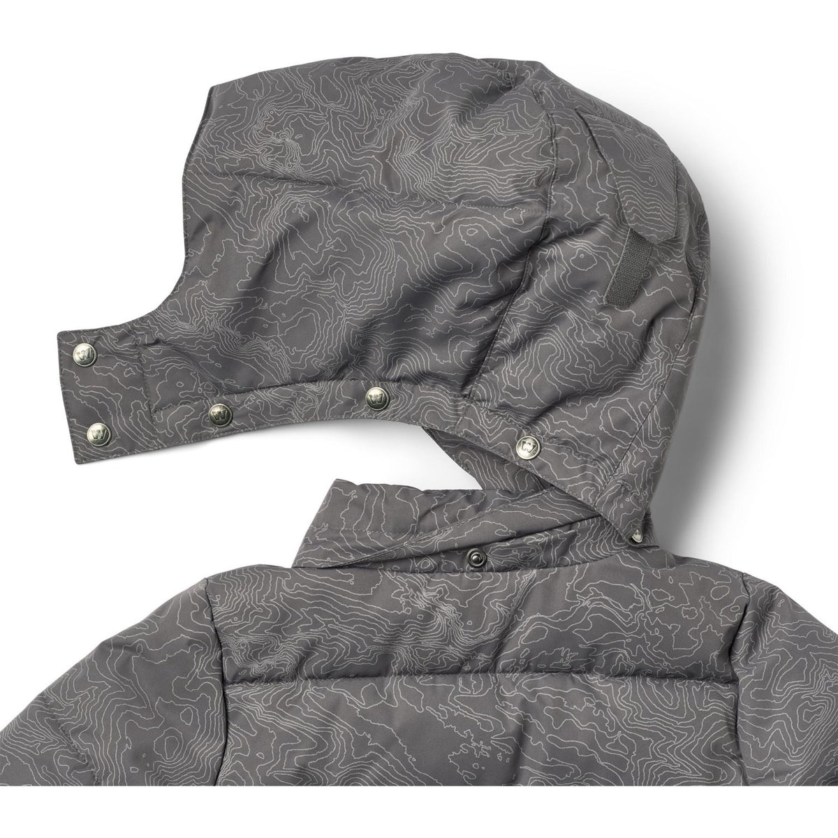 Wheat Dark Reflective Map Puffer Jacka Gael