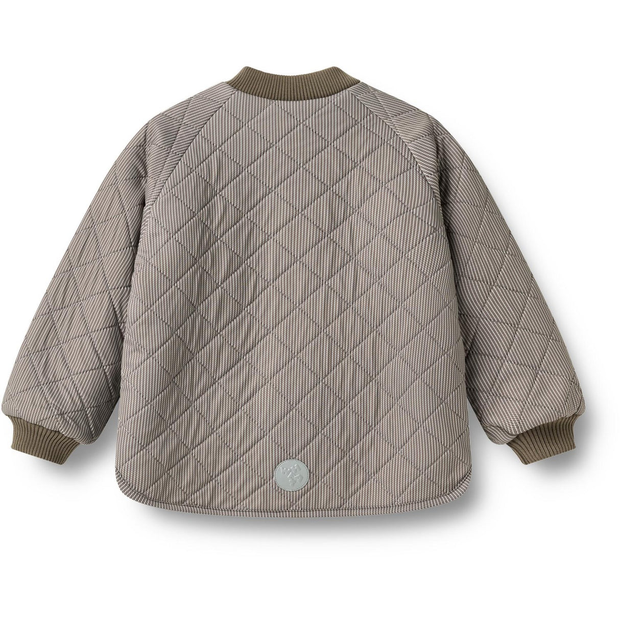 Wheat Brown Stripe Vändbar Thermo Jacka Lake