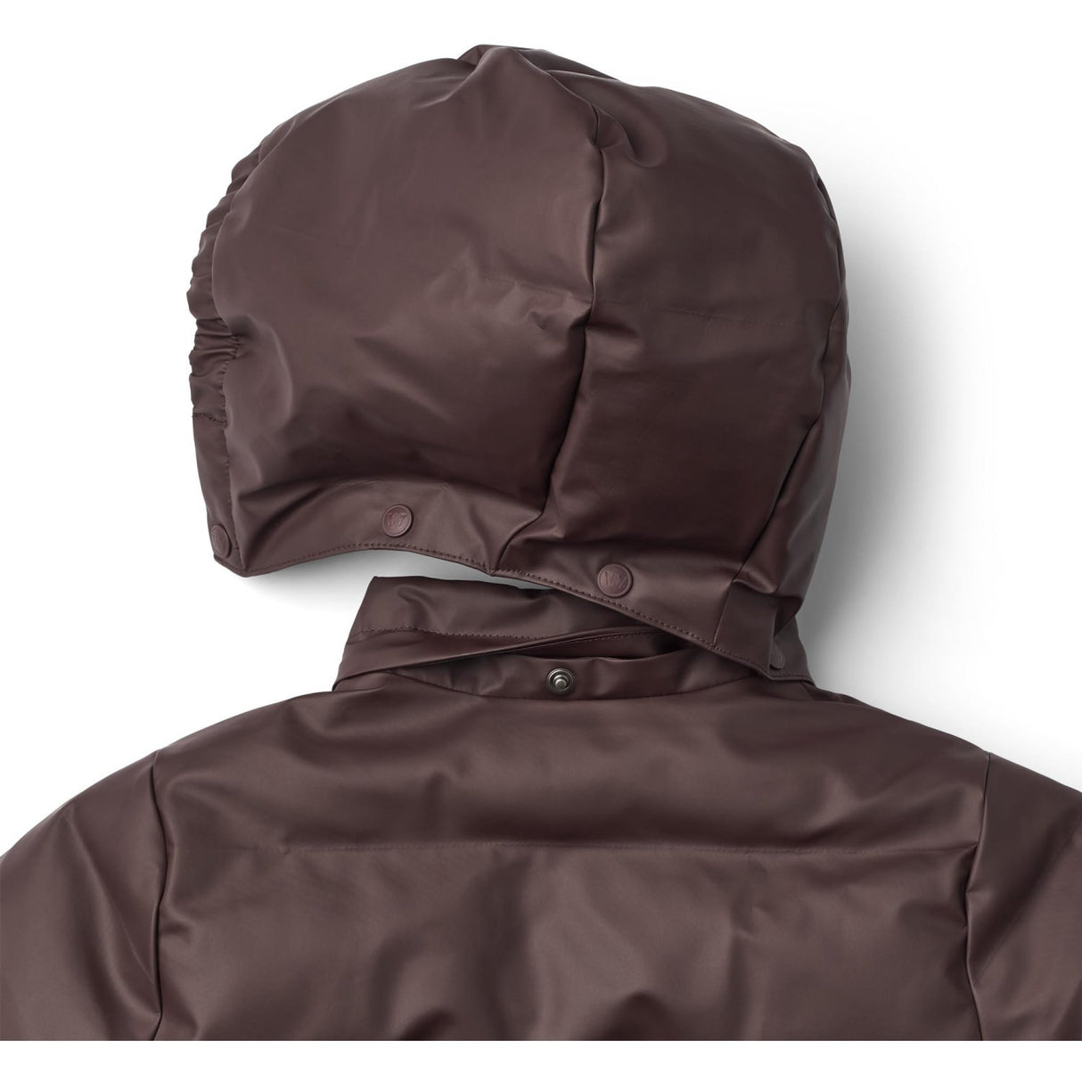 Wheat Chocolate Plum Pu Puffer Jacka Coast