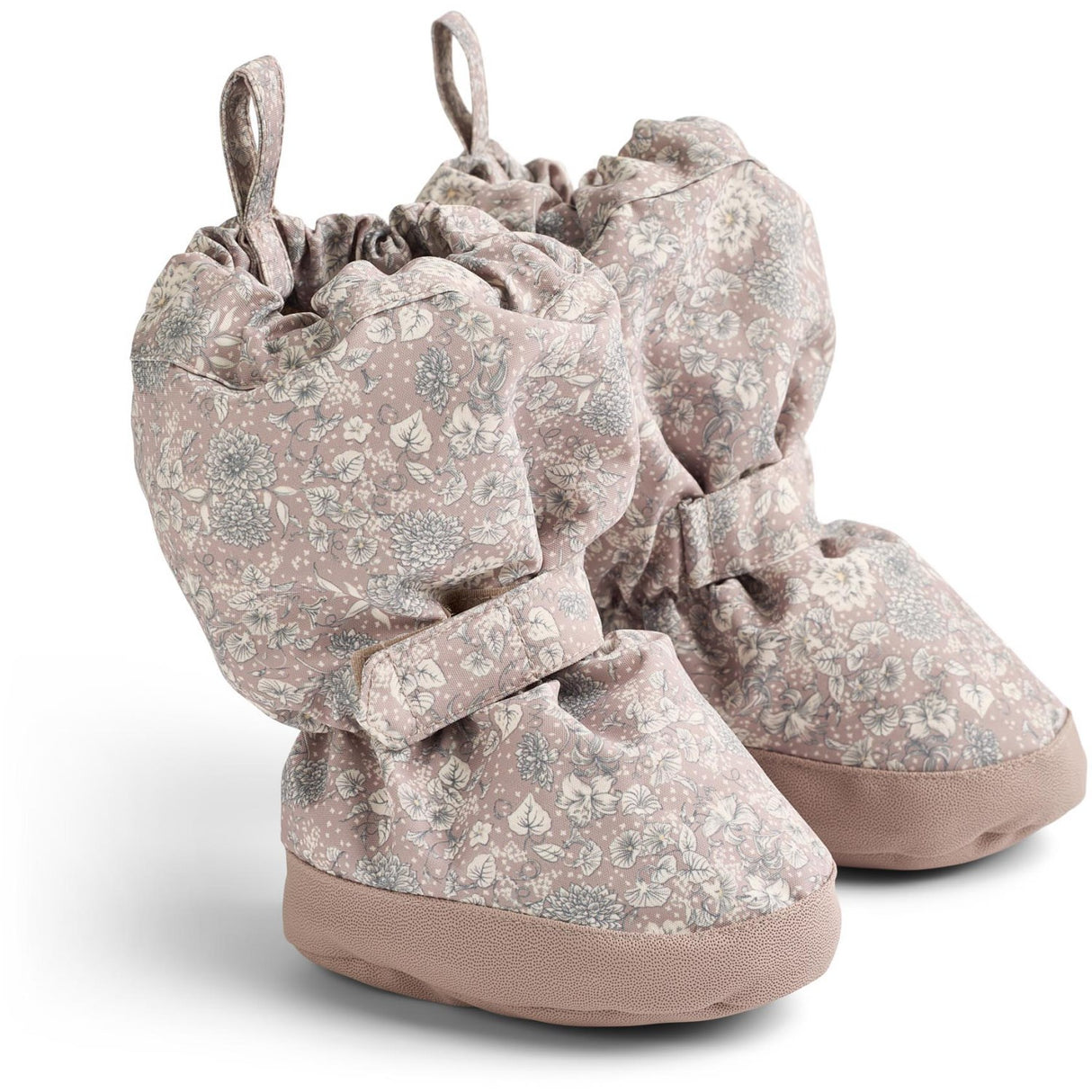 Wheat Dry Rose Flowers Outerwear Booties