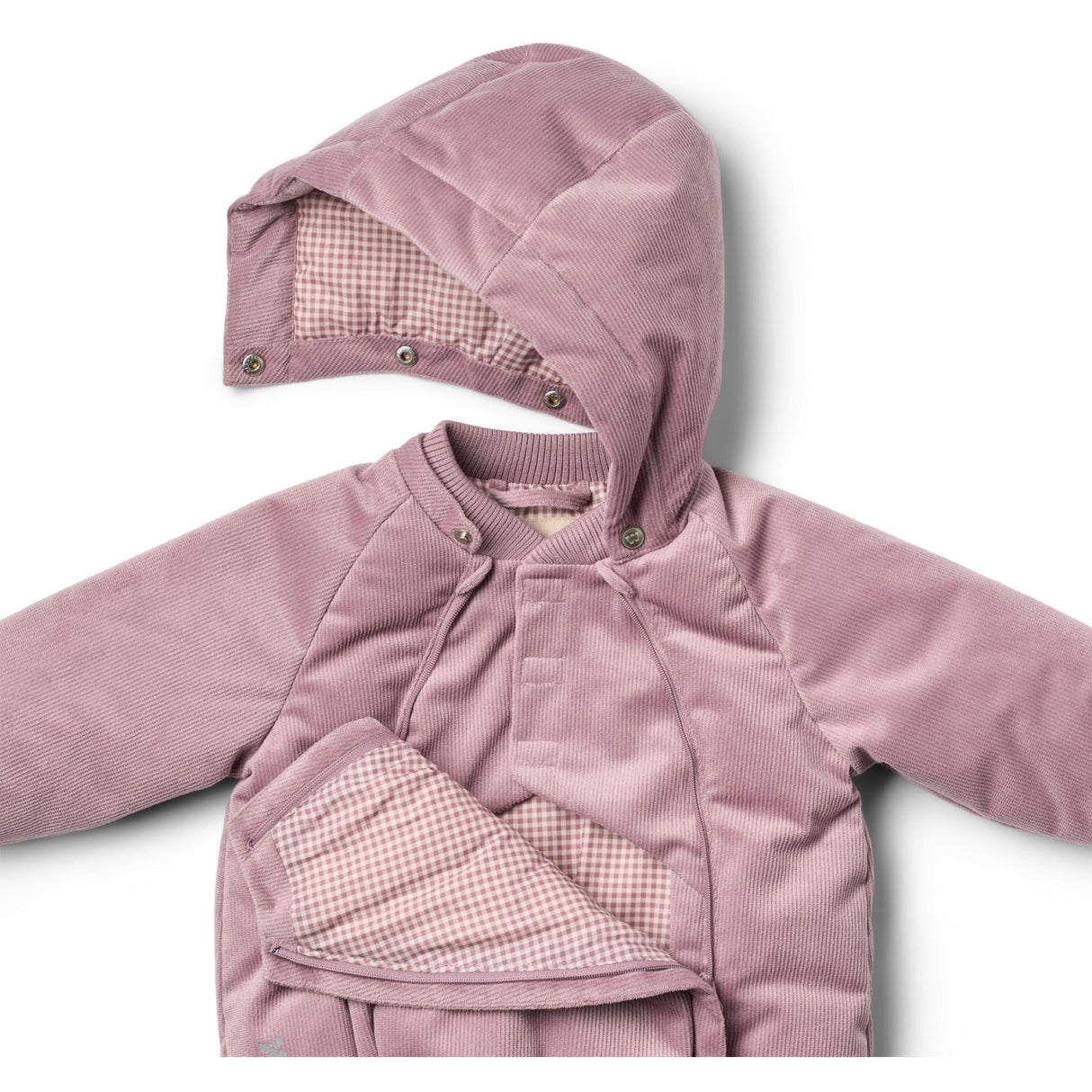 Wheat Lavender Puffer Jacka Morgen