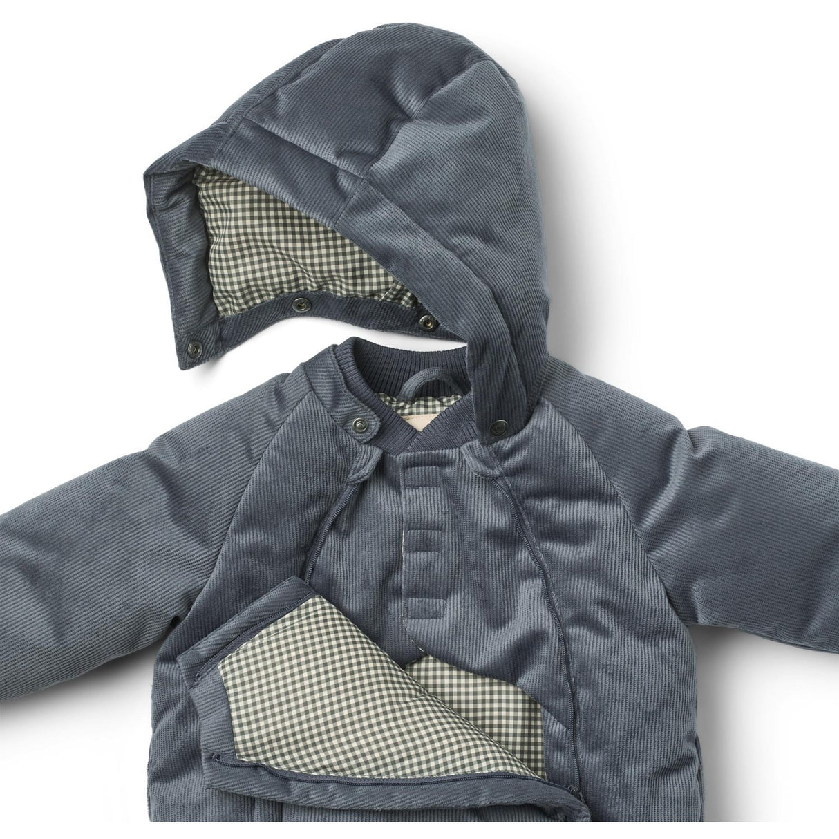 Wheat Greyblue Puffer Jacka Morgen