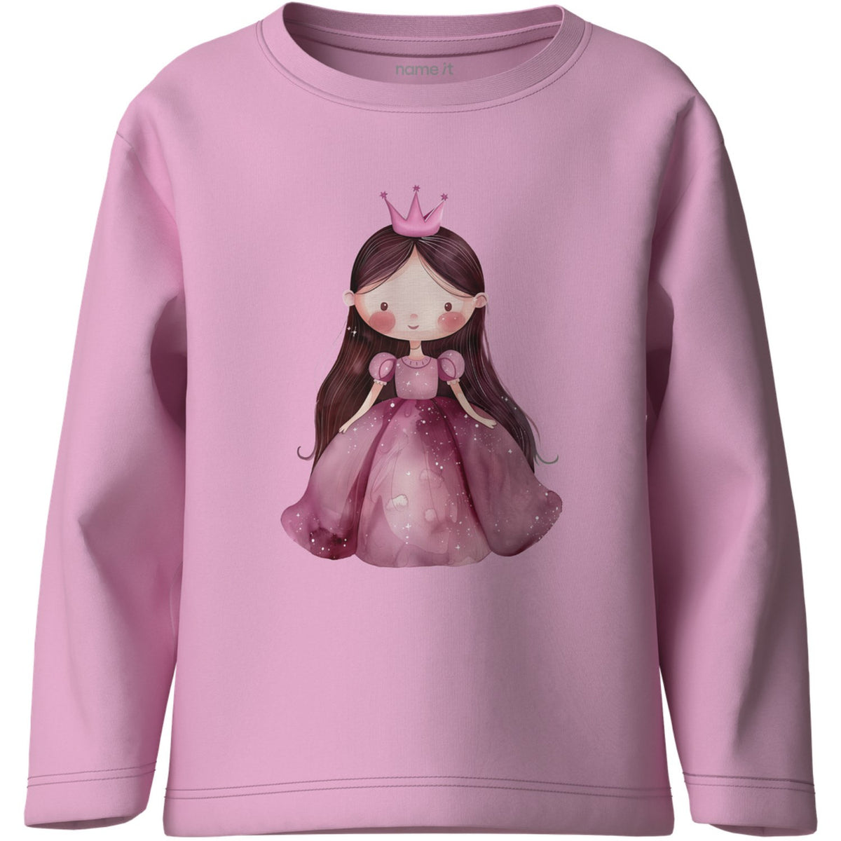 Name It Full Blooming Pink Pink Princess Nmfvotea Ls Nreg Topp