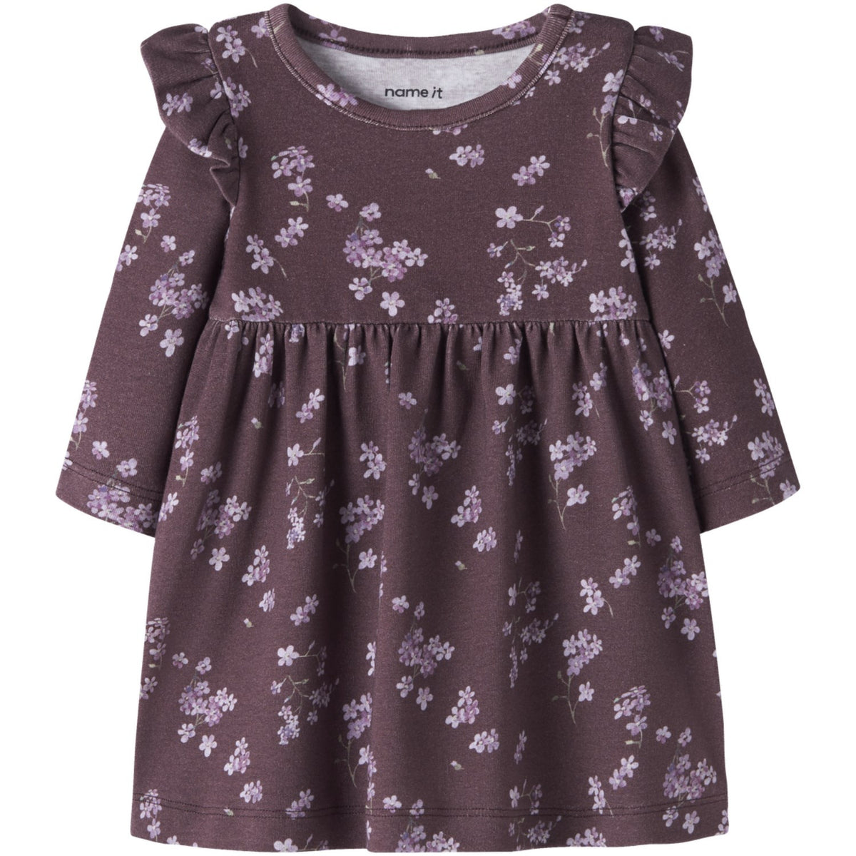 Name It Catawba Grape Nbfraffi Ls Klänning