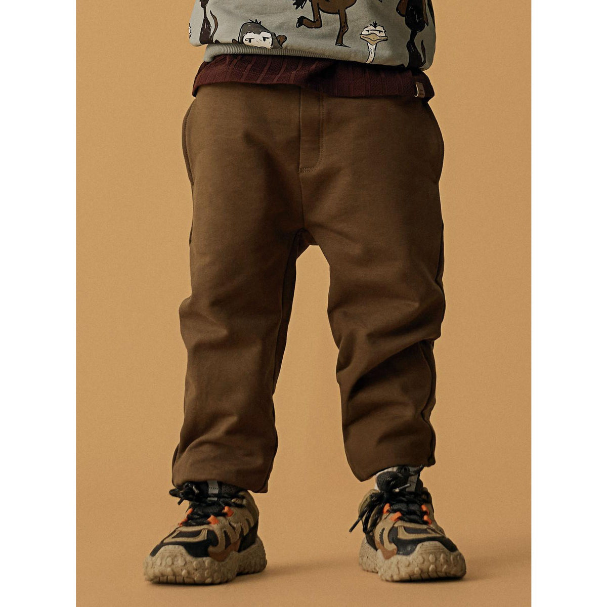 Name It Sepia Nmmrugo Nreg Sweat Byxor Bru