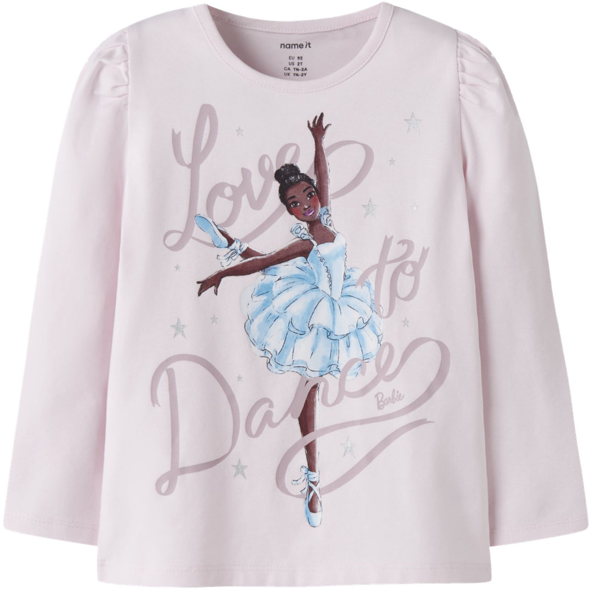 Name It Cradle Pink Nmfordi Barbie Ls Topp Låda Mat