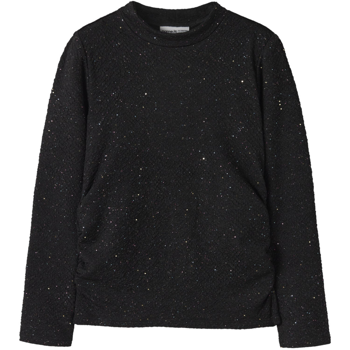 Name It Black Nkfretna Ls Slim Topp