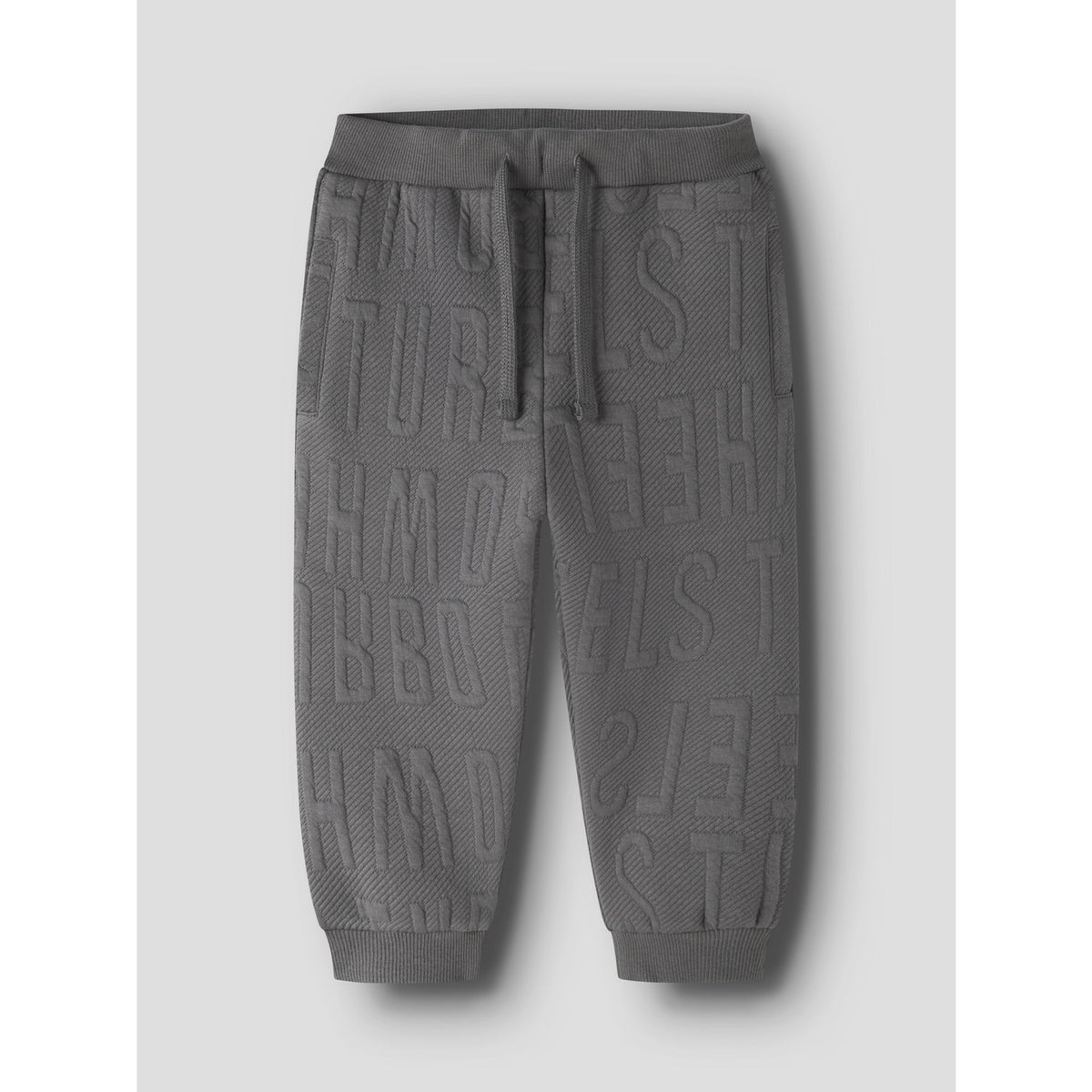 Name It Charcoal Gray Nmmstig Nreg Sweat Byxor