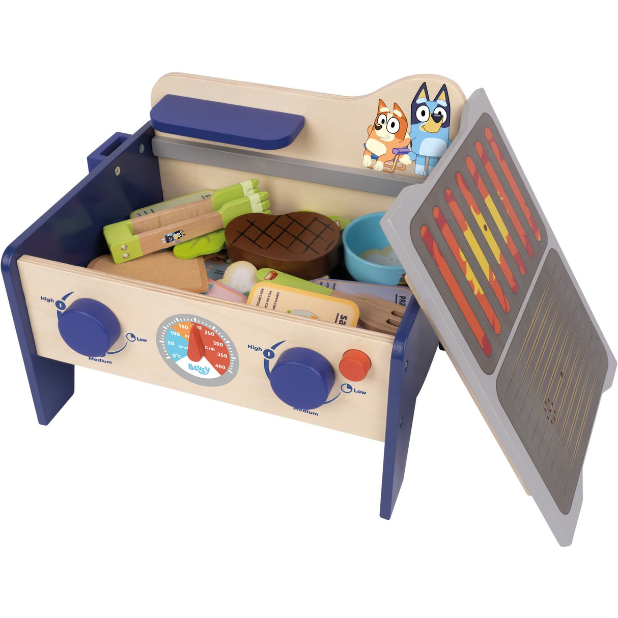 Bluey Barbecue & Salat