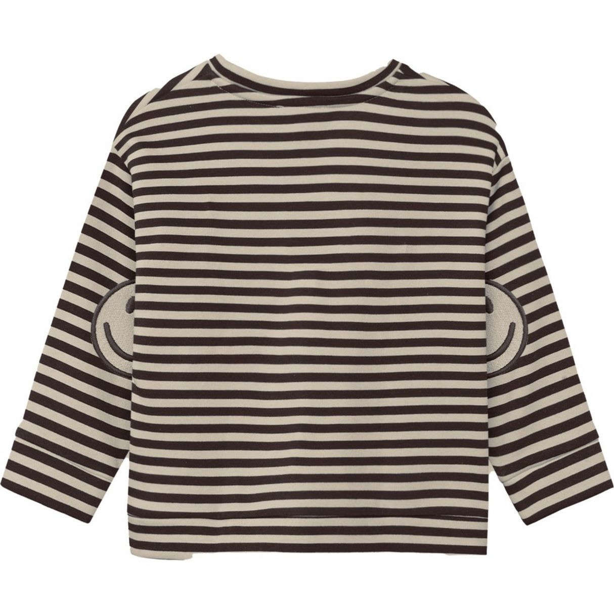 Fliink Coffee Bean / Sandshell Alvin Ls Stripe Sweatshirt