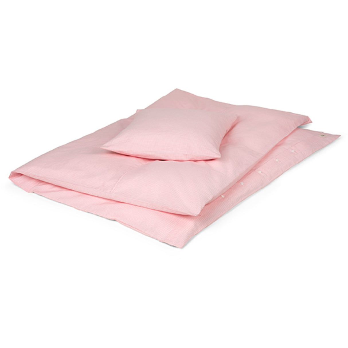 Lalaby Tiny Check Pink Classic Baby Sängkläder