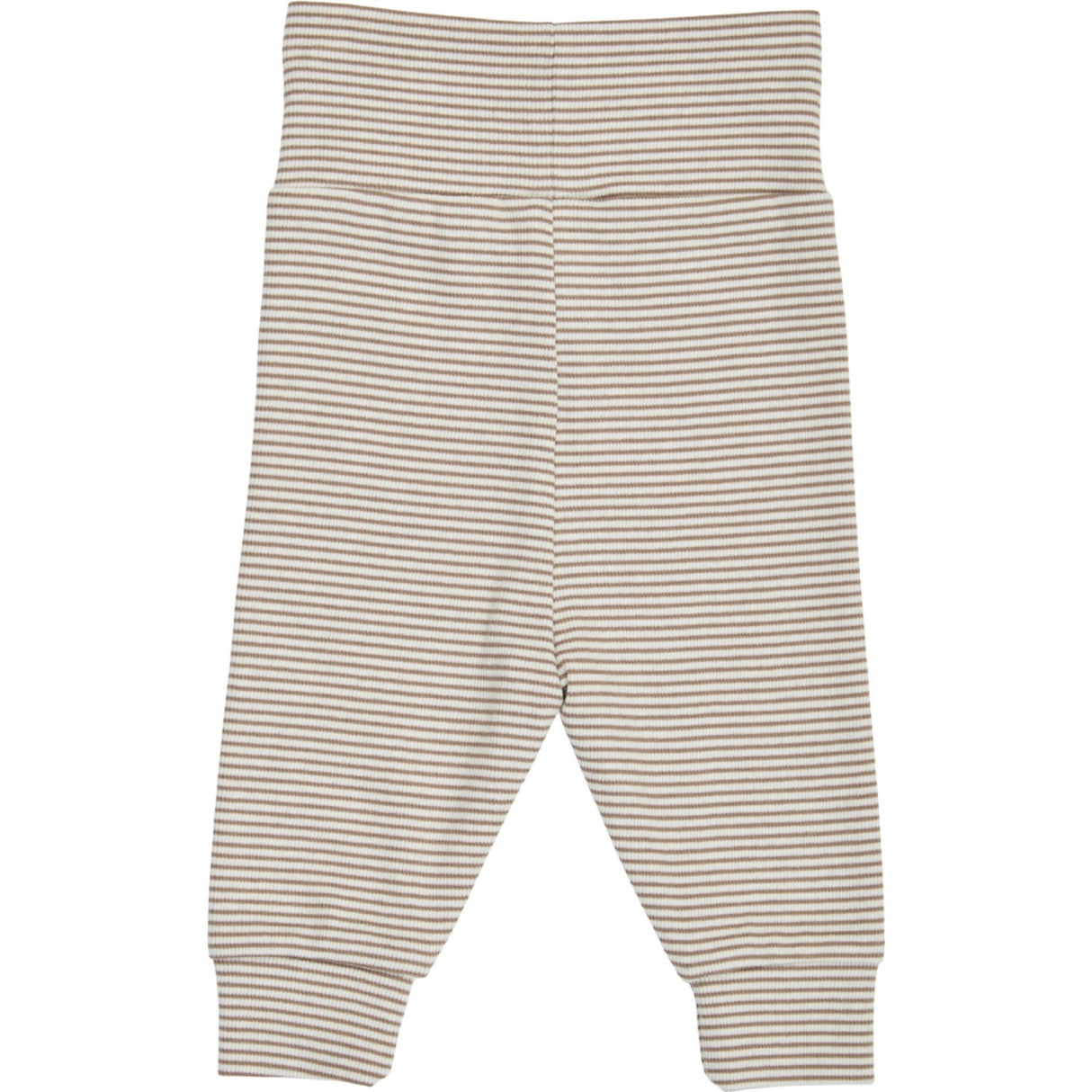 Müsli Balsam Cream/ Walnut Mini Stripe Rib Byxor