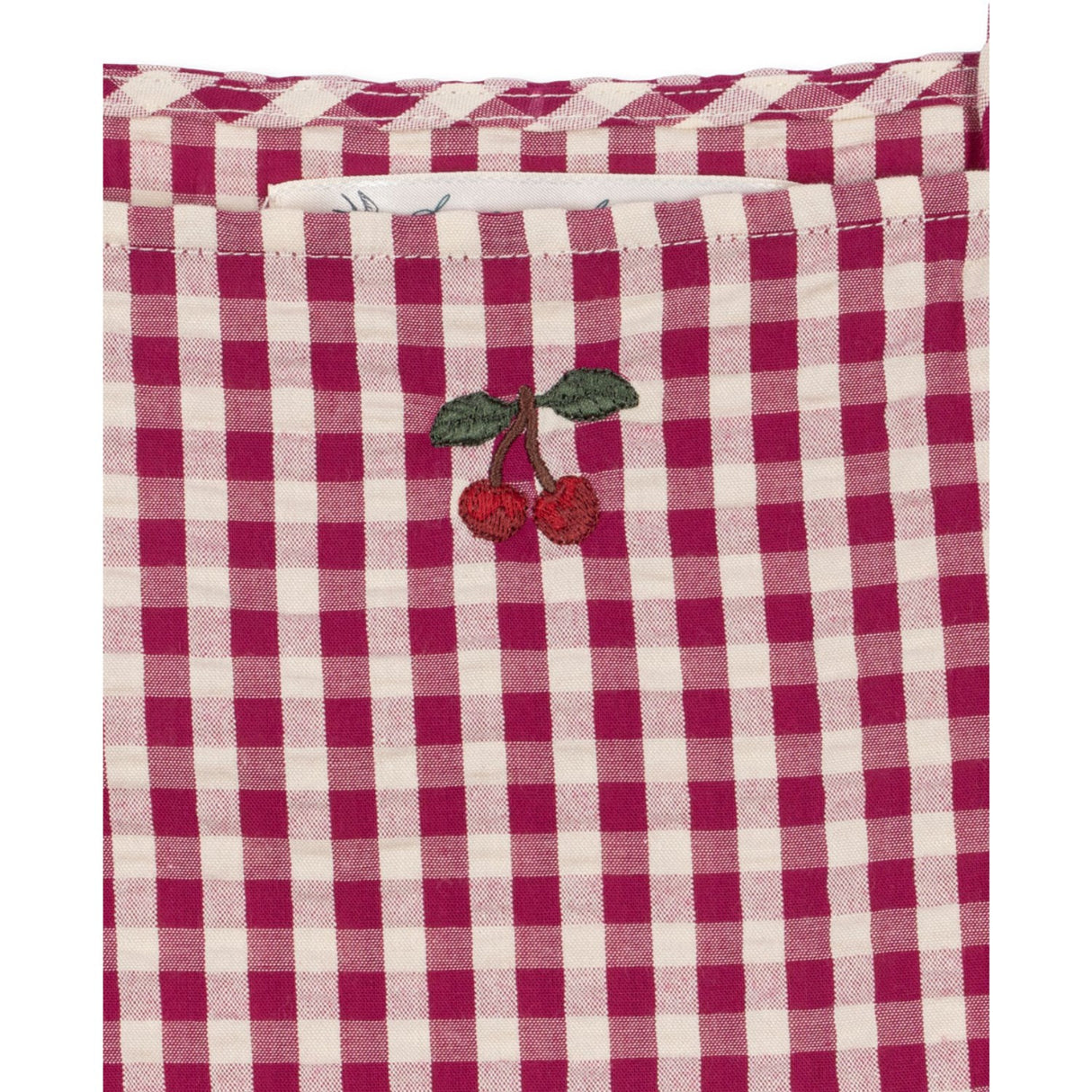 Konges Sløjd Raspberry Check Isotta Klänning Gots
