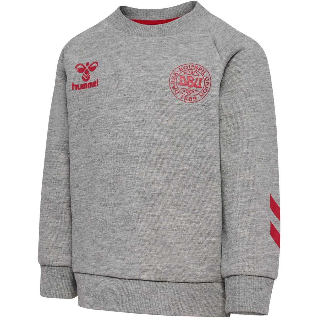 Hummel Grey Melange Mini Reg Dbu Crewneck