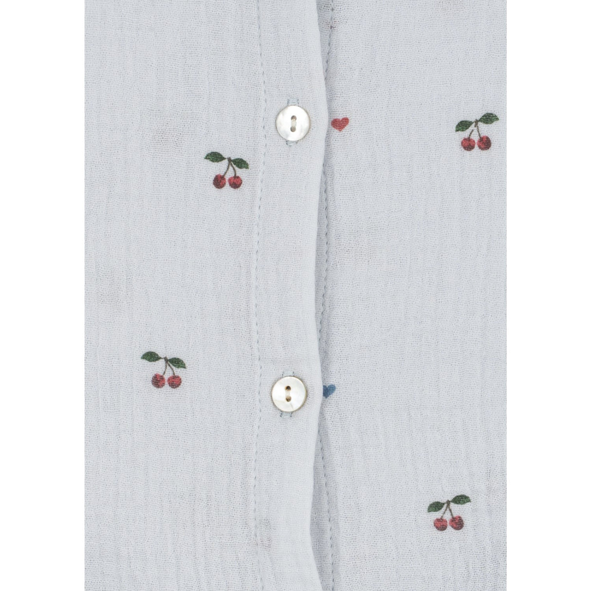 Konges Sløjd Cherry Blue Coeur Coco Topp Gots